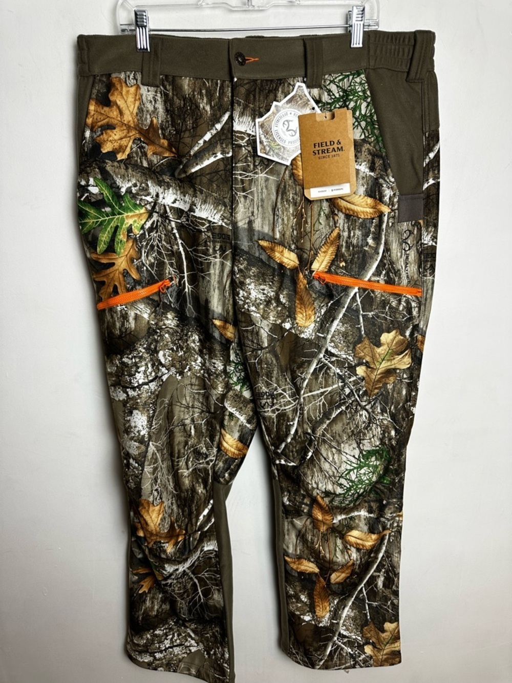Field & Stream Every Hunt Camouflage Softshell Pants Men's Size 2XL NEW w/tags